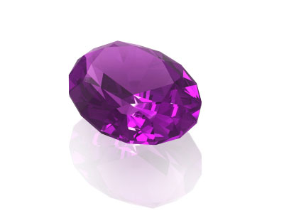 Birthstone for February is Amethyst