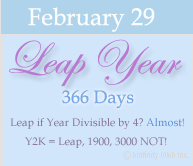 Leap Year Information